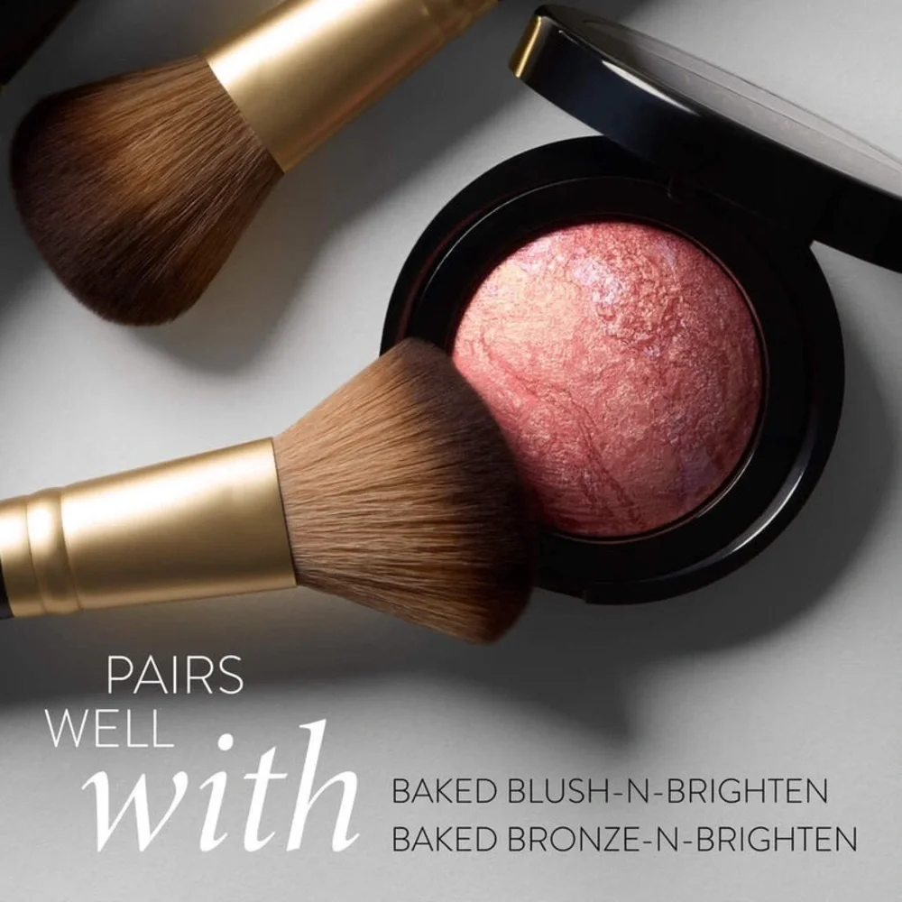 Laura Geller Dual-Ended Blush + Bronzer Brush Cheek Sweep,‎ NEW